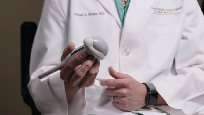 Demostraci&oacute;n del transductor V9-2 para ultrasonidos 3D de Philips