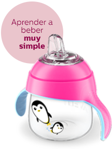 Vasos con popote Philips Avent para ni&ntilde;os de 6 a 9&nbsp;meses