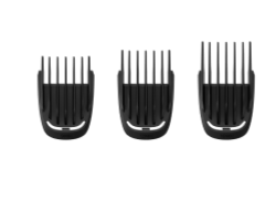 Cuatro&nbsp;peines recortadores anchos